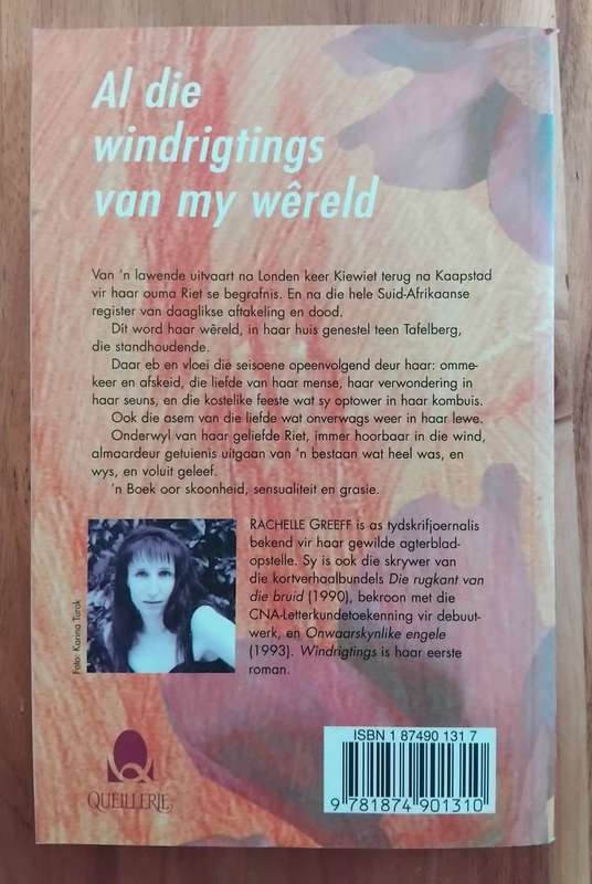 Al die windrigtings van my wereld - Rachelle Greeff
