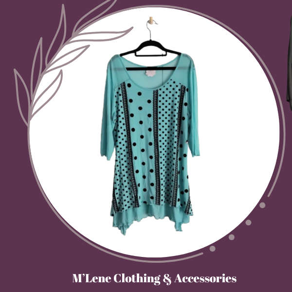 Light Blue Ladies Top