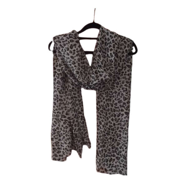 Cotton Road Scarf - Black & White