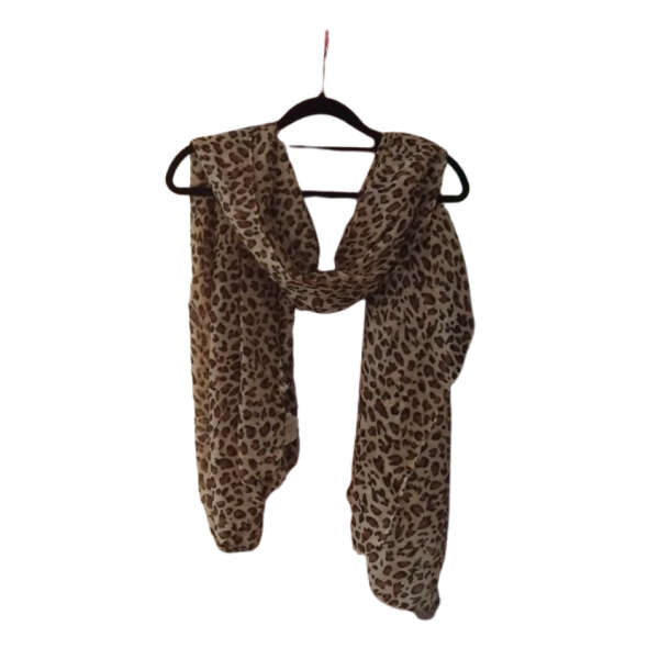 Cotton Road Scarf - Leopard Print