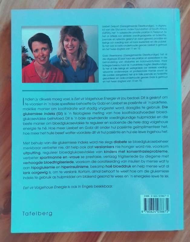 Eet vir volgehoue energie - Liesbet Delport & Gabi Steenkamp