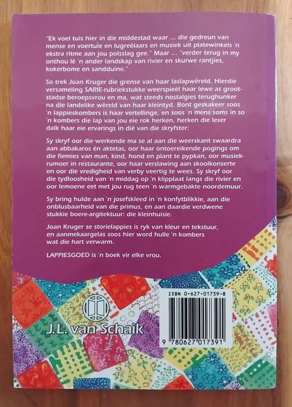 Lappiesgoed - Joan Kruger