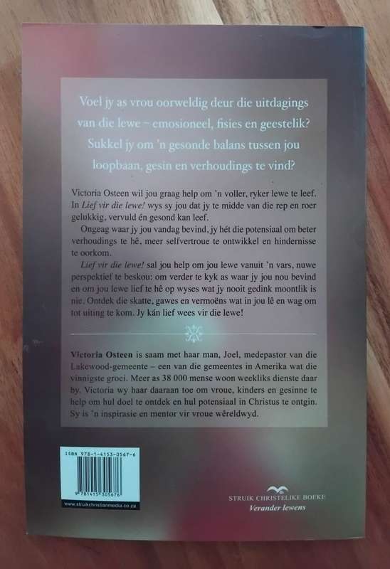 Lief vir die lewe - Leef gelukkig, vervuld en gesond - Victoria Osteen