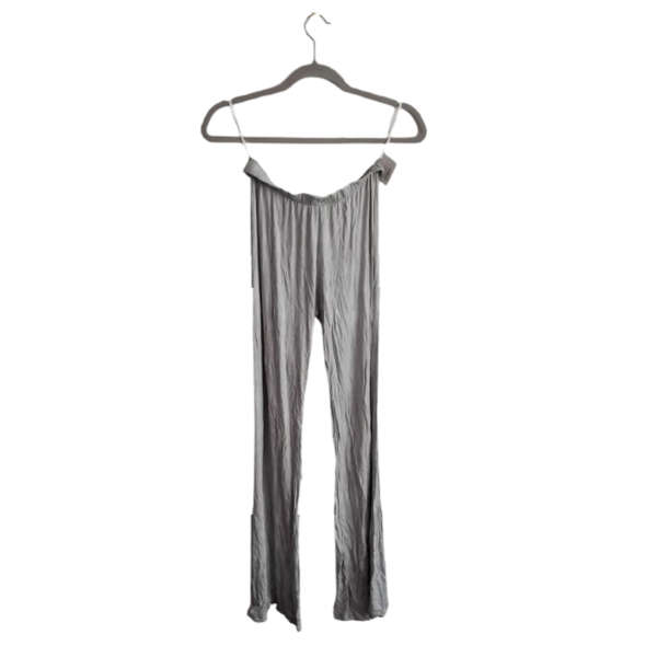 Ladies Casual Pants & Top - Light Grey - L