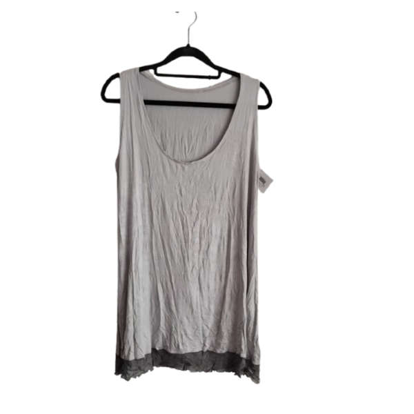 Ladies Casual Pants & Top - Light Grey - L