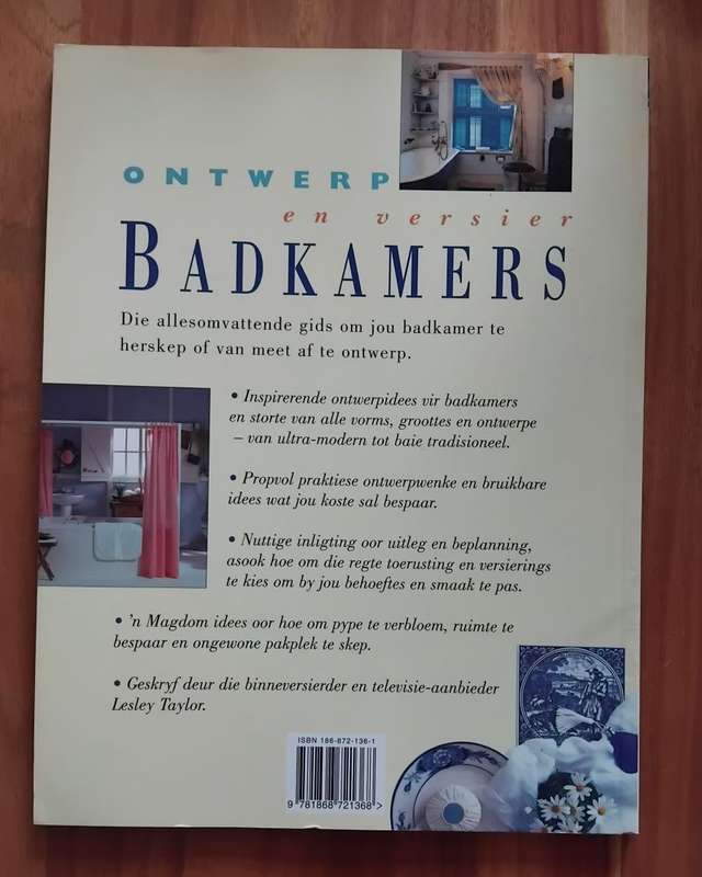 Ontwerp en versier badkamers - Lesley Taylor