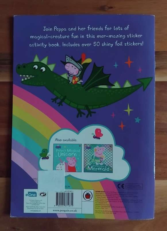 Peppa Pig:  Mermaids, Unicorns & Dragons Sticker Activity Book