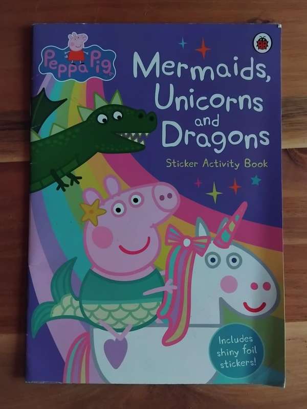 Peppa Pig:  Mermaids, Unicorns & Dragons Sticker Activity Book
