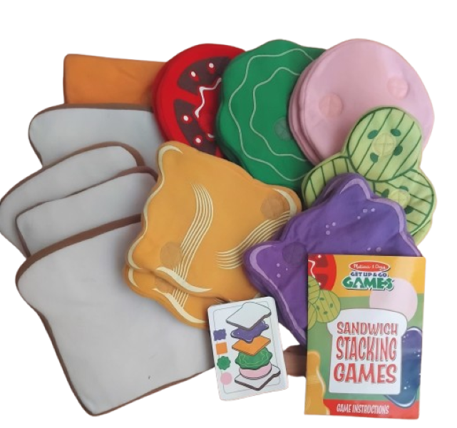 Melissa & Doug Sandwich Stacking Game
