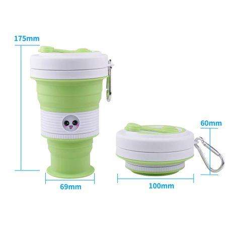 Collapsible travel mug
