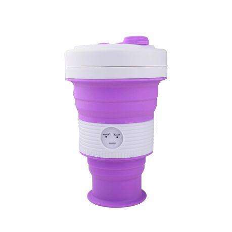 Collapsible travel mug