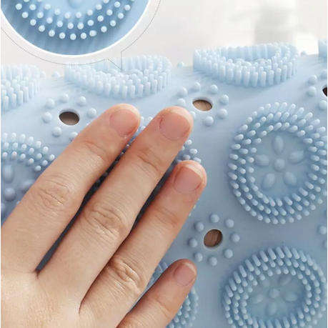 55cm Round Non Slip Shower Mat SHOWER MAT WITH SUCTION CUP