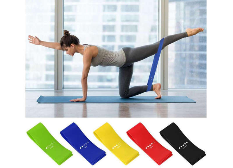 Resistance loop band body tone