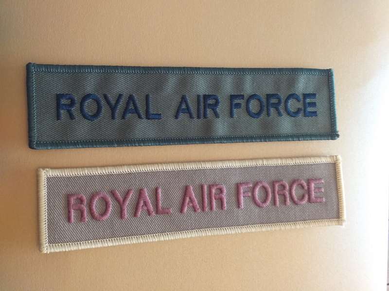 R.A.F cloth patch