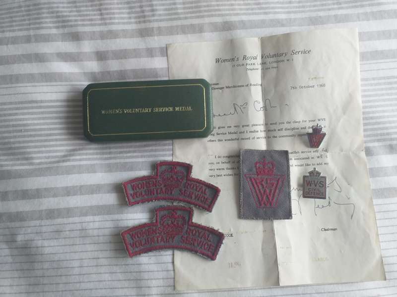ww2 WVS medal