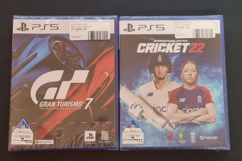 Gran Turismo 7 + Cricket 22 bundle - PS5 (Brand new and sealed)