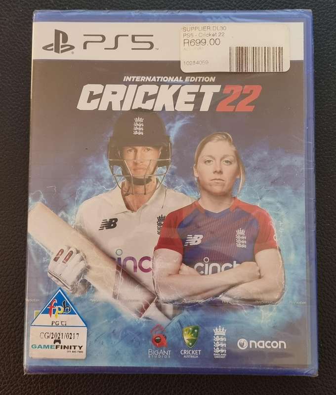 Cricket 22 - PS5 (new and sealed)