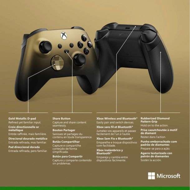 Xbox Series Controller - Gold Shadow Special Edition
