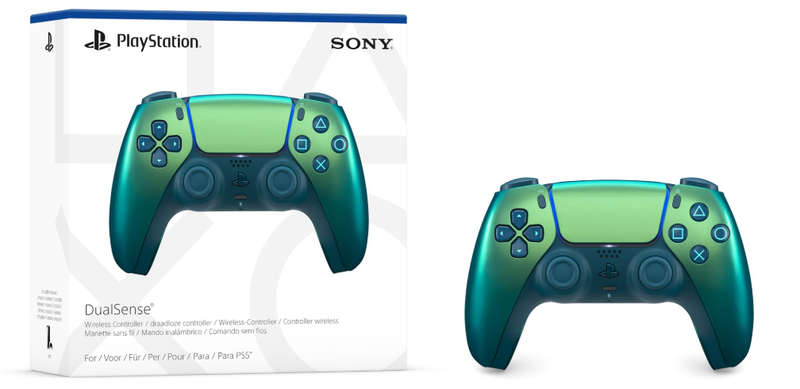 Playstation 5 Dualsense Controller + Console Covers Bundle - Chroma Teal - PS5