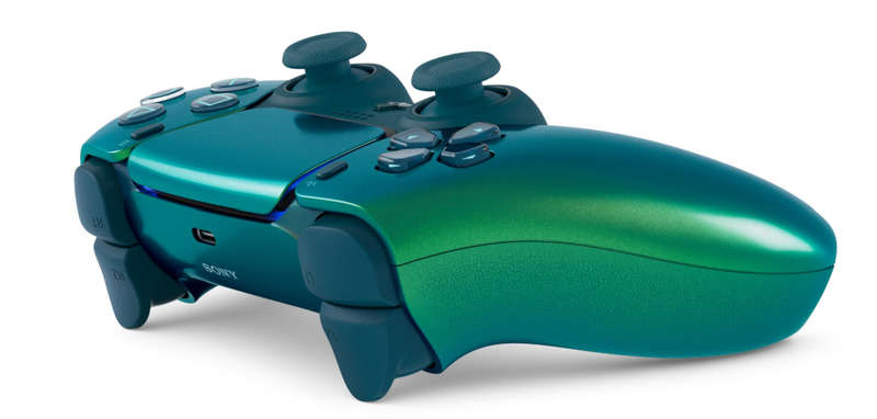 Playstation 5 Dualsense Controller + Console Covers Bundle - Chroma Teal - PS5