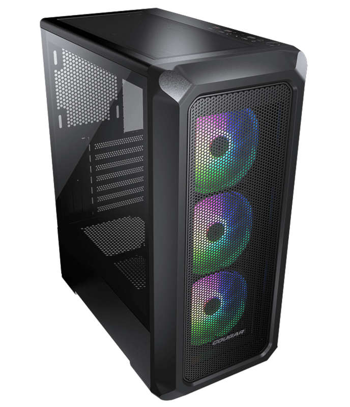 Cougar Archon 2 Mesh RGB Elegant ARGB Mid Tower Case - Black - (Brand new and sealed)