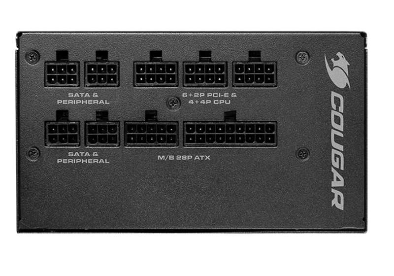 Cougar GEX750W - Fully Modular - 80 Plus GOLD Certified Power Supply