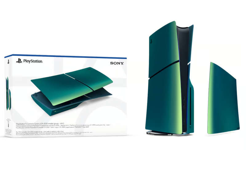 Playstation 5 Dualsense Controller + Console Covers Bundle - Chroma Teal - PS5