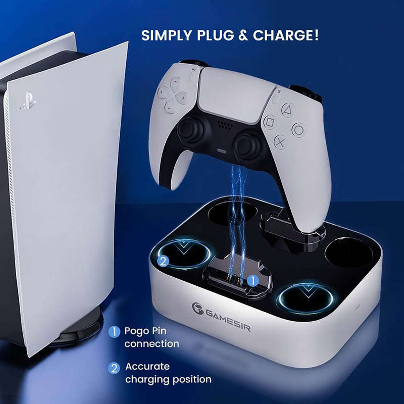 GameSir Dual Charging Station for PS5 DualSense Controllers