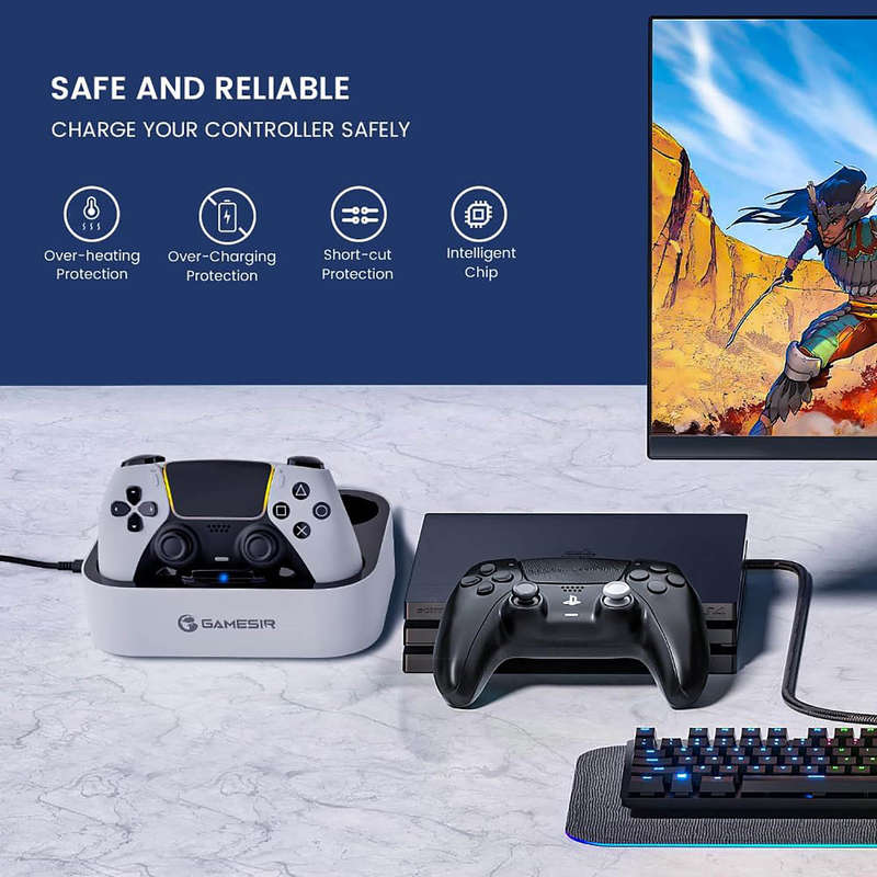 GameSir Dual Charging Station for PS5 DualSense Controllers