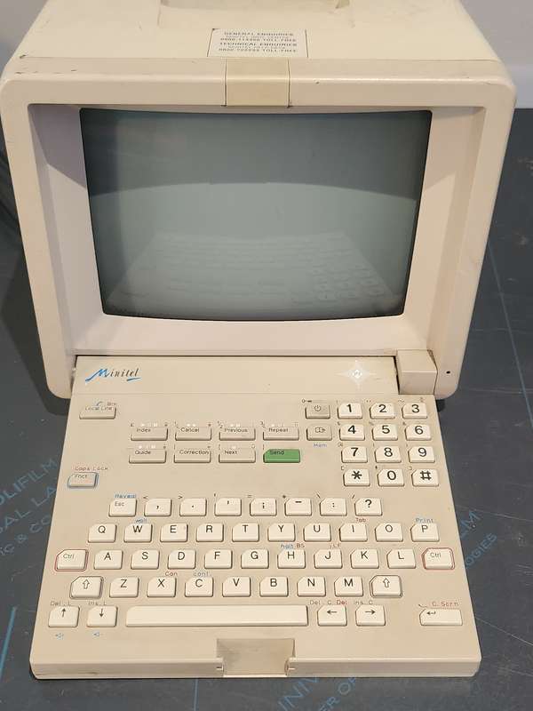 Minitel - Vintage telephone terminal