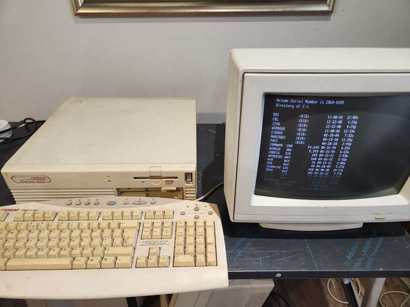 Compaq 486 Computer