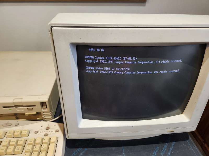 Compaq 486 Computer