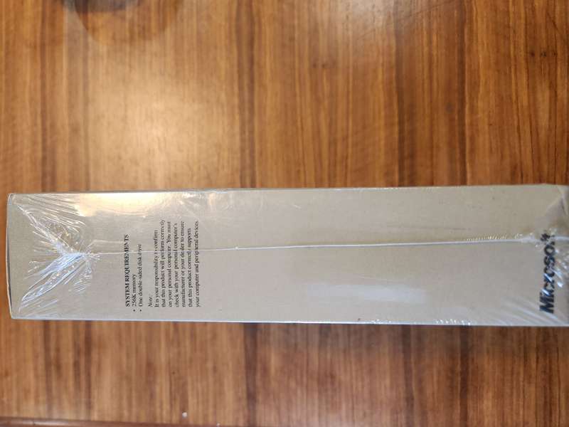 Microsoft MS-Dos 3.3 - Factory sealed box