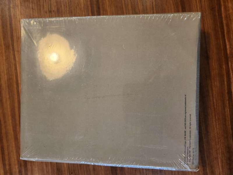 Microsoft MS-Dos 3.3 - Factory sealed box