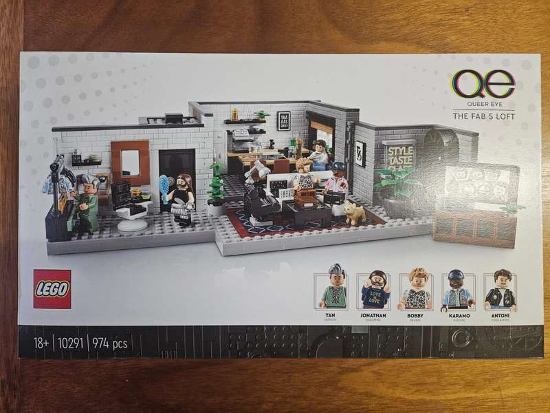 Lego Queer Eye - THE FAB 5 LOFT - 10291