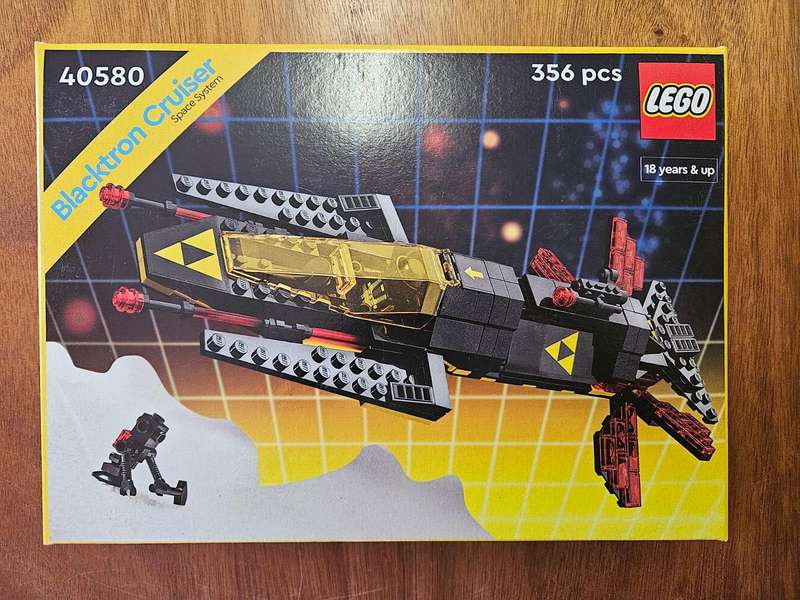 Lego Space - Blacktron Cruiser  - 40580