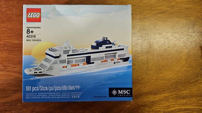 Lego Boat - MSC Cruises - 40318