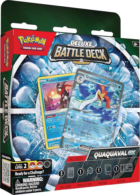 Pokémon: Quaquaval EX Deluxe Battle Deck