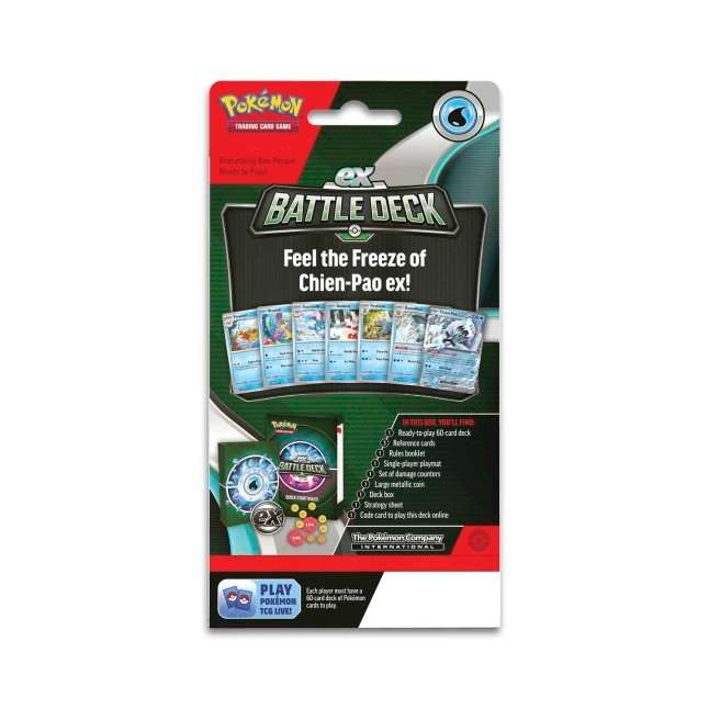 Pokemon Ex Battle Deck - Chien Pao