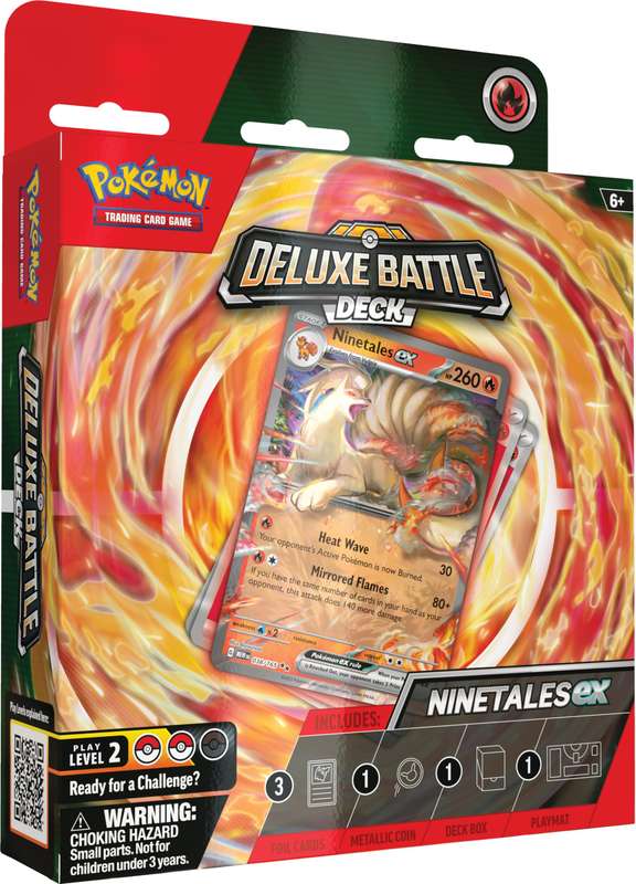 Pokémon: Ninetales EX Deluxe Battle Deck