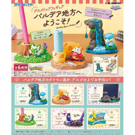 Re-Ment Pokémon Japanese Desktop Figure Paldea Box Set Full Set (Sealed Case!)