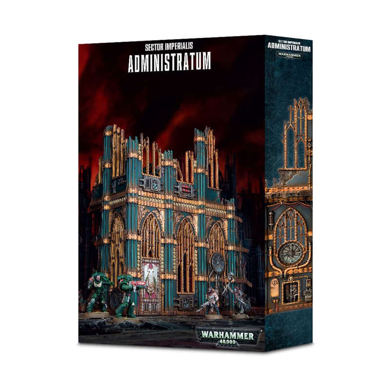 Warhammer 40,000: 8th - 9th Edition Compatible - Terrain Sector Imperialis - Administratum