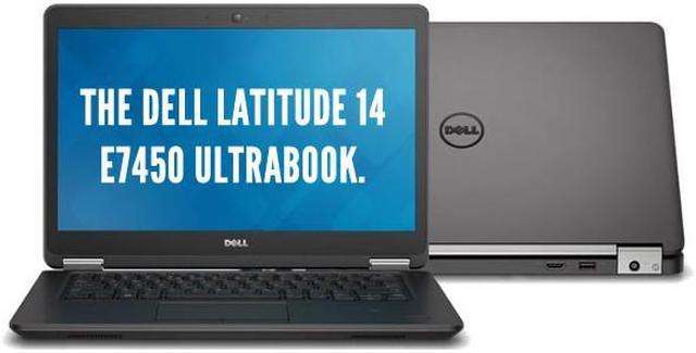 Dell Latitude E7450 Laptop - Intel Core i5 - 16GB RAM - 256GB SSD Windows 11 Pro & Office 2021