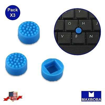 Dell Laptops Blue Middle Track Buttons - Set of 3 Pieces