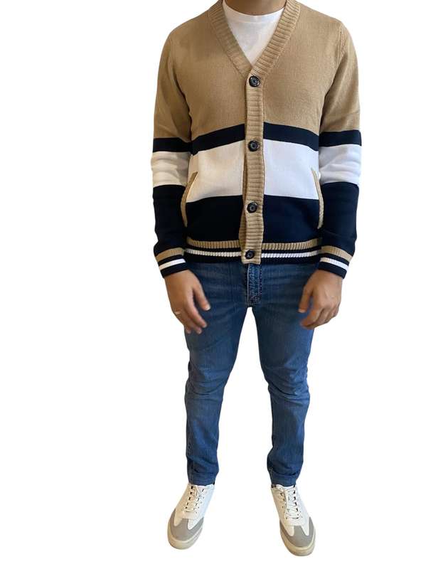 Original Guess Mens Jersey Cardigan ( Large )