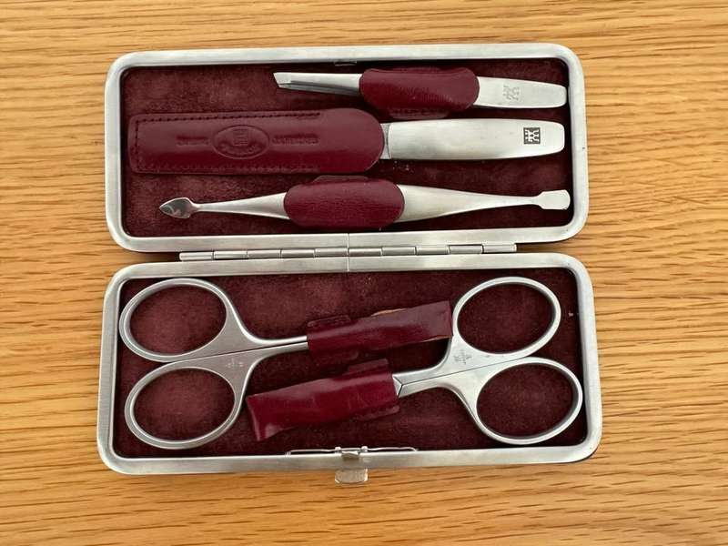 ZWILLING Beauty TWINOX 6-pc Manicure Set with Leather Case