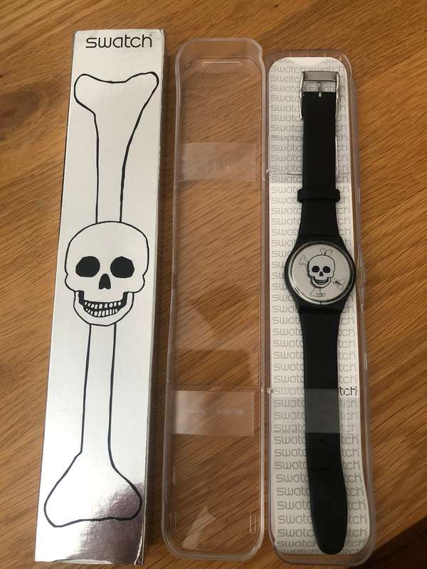 Unisex Swatch "You Stop You Die Watch" GZ225