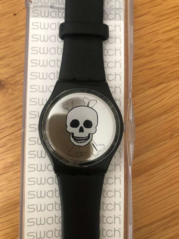 Unisex Swatch "You Stop You Die Watch" GZ225