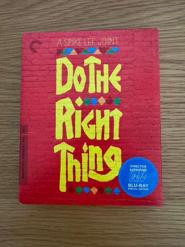 Do the Right Thing 1989 Criterion Blu-ray Region A