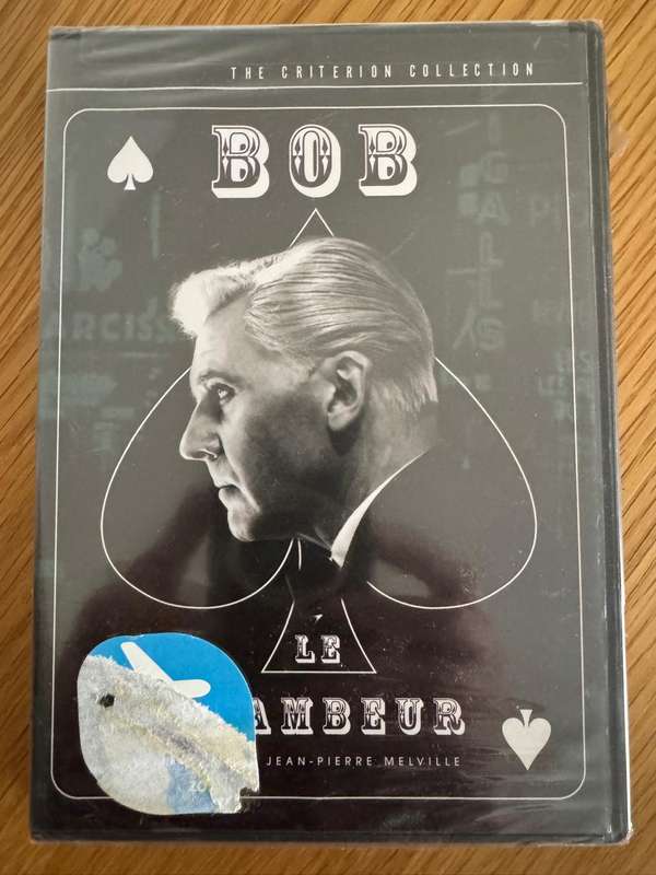 Bob Le Flambeur (1956)- Criterion R1 DVD Rare & OOP